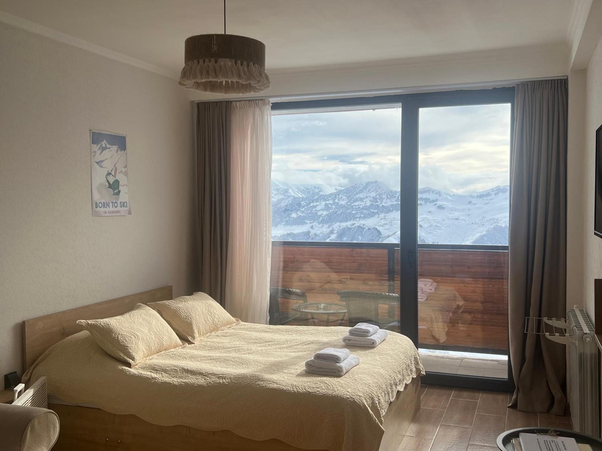 Апартаменты Twins #144 New Gudauri With Mountain View Экстерьер фото